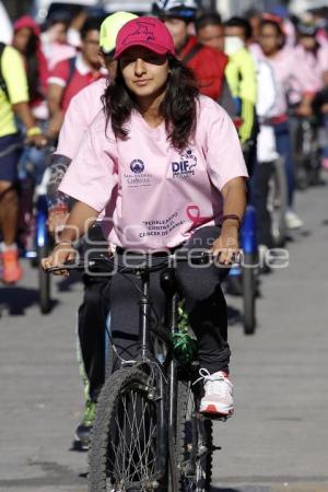 SAN ANDRÉS CHOLULA . RODADA CONTRA CÁNCER DE MAMA