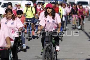 SAN ANDRÉS CHOLULA . RODADA CONTRA CÁNCER DE MAMA