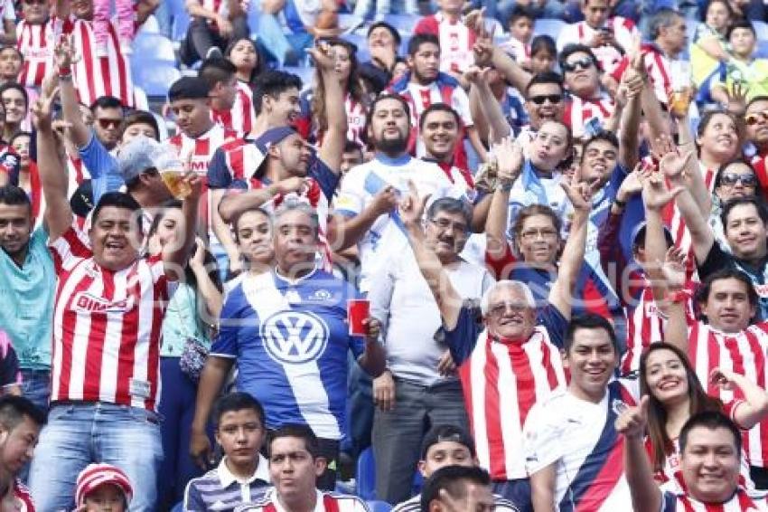 FÚTBOL . CLUB PUEBLA VS CHIVAS