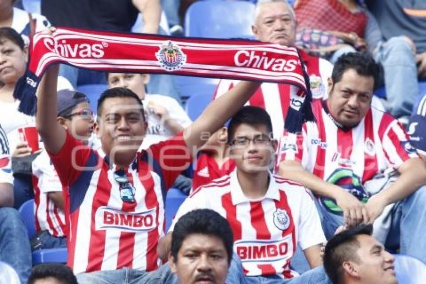 FÚTBOL . CLUB PUEBLA VS CHIVAS