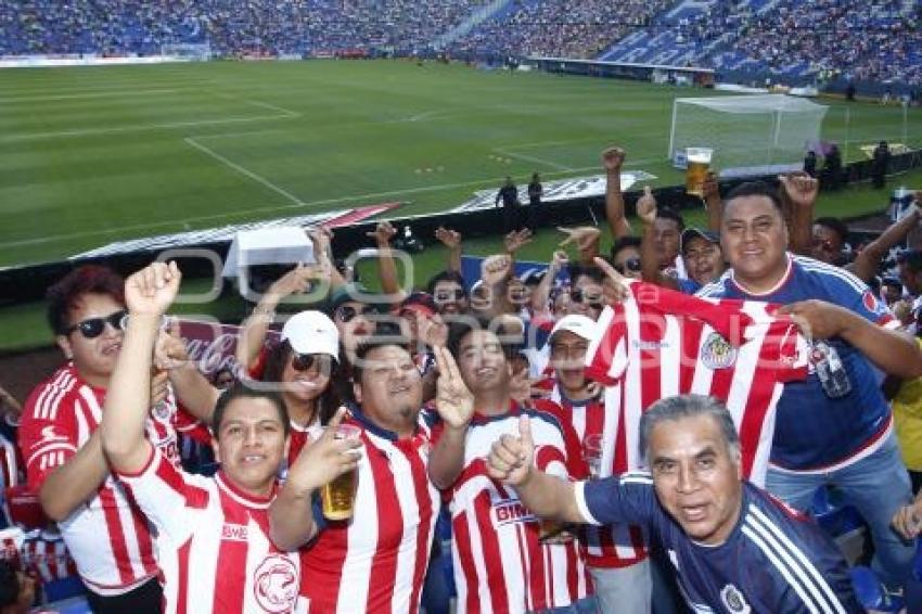 FÚTBOL . CLUB PUEBLA VS CHIVAS