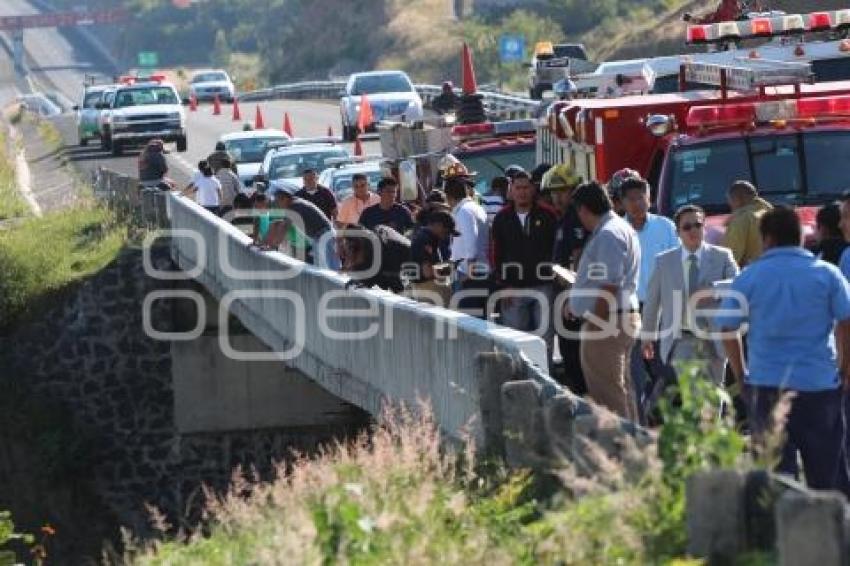 ACCIDENTE AUTOPISTA ATLIXCO