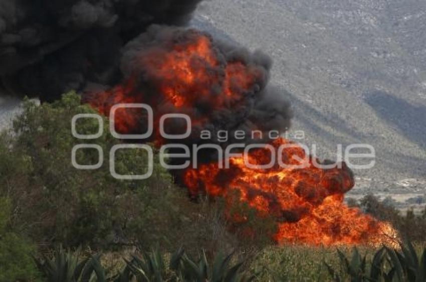 EXPLOSIÓN TOMA CLANDESTINA . PALMAR DE BRAVO