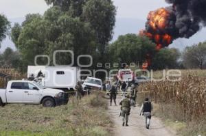 EXPLOSIÓN TOMA CLANDESTINA . PALMAR DE BRAVO