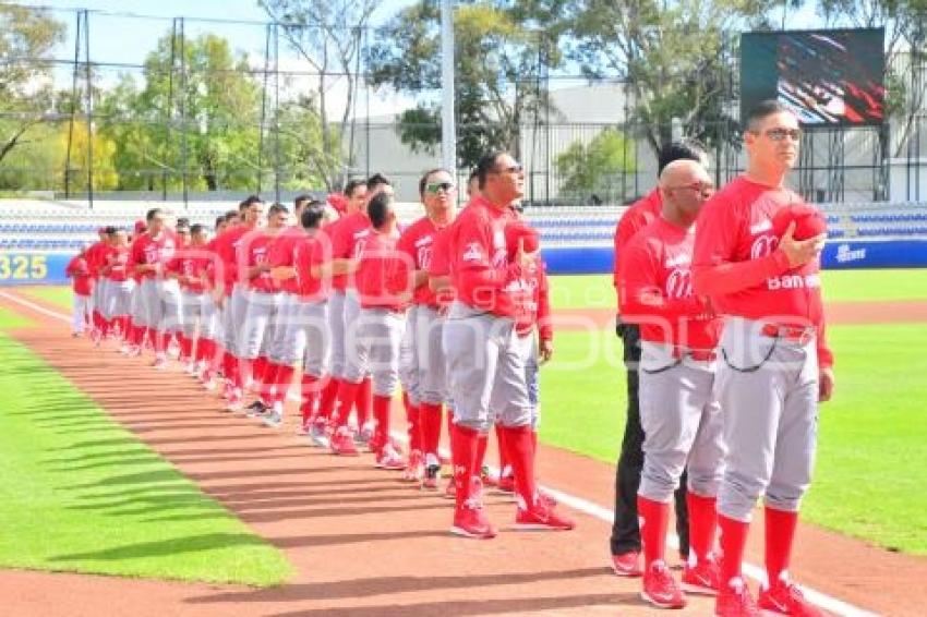 BÉISBOL LIGA INVERNAL . PERICOS VS DIABLOS