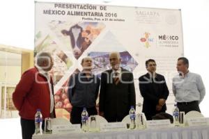 SAGARPA .  MEXICO ALIMENTARIA 2016