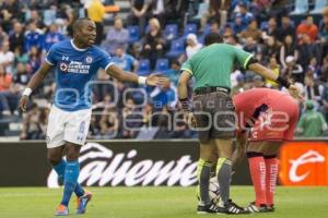 FÚTBOL . CRUZ AZUL VS CLUB PUEBLA