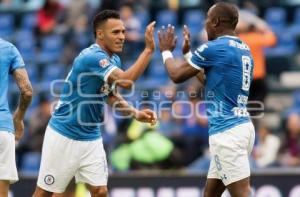 FÚTBOL . CRUZ AZUL VS CLUB PUEBLA