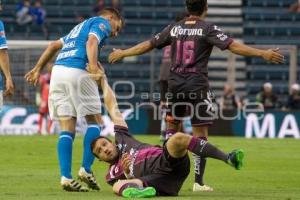 FÚTBOL . CRUZ AZUL VS CLUB PUEBLA