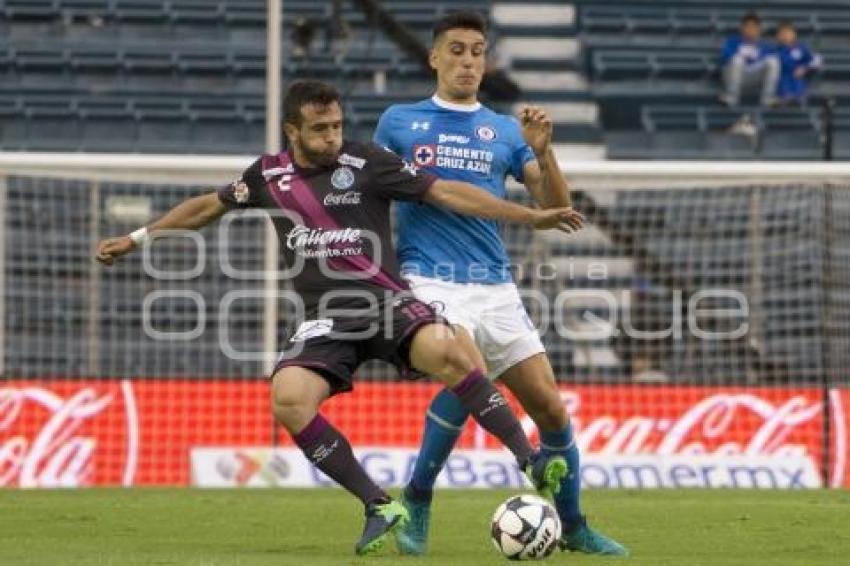 FÚTBOL . CRUZ AZUL VS CLUB PUEBLA