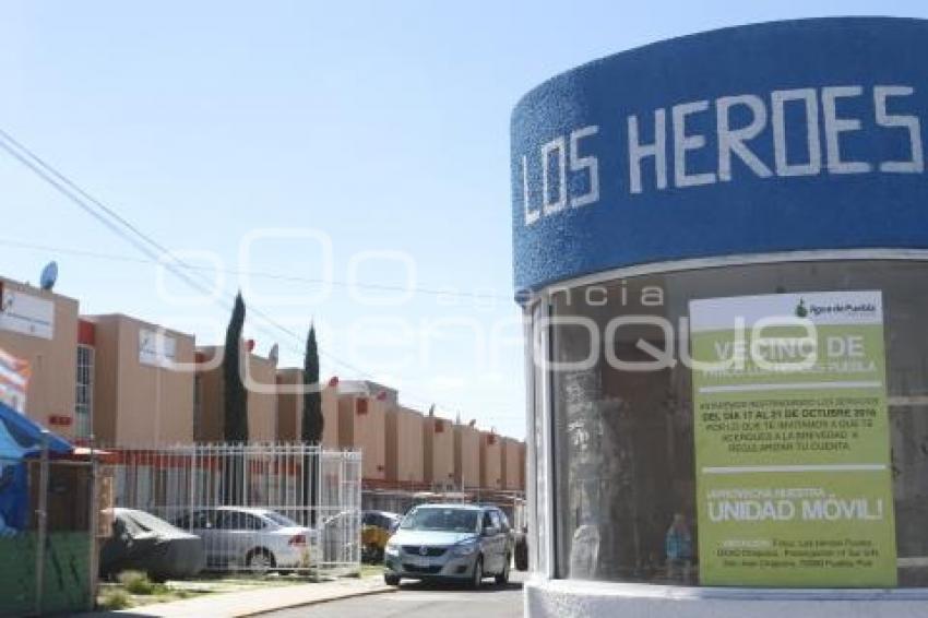 AGUA POTABLE . LOS HÉROES PUEBLA