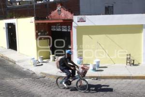 PINTA DE BARDAS . CHOLULA