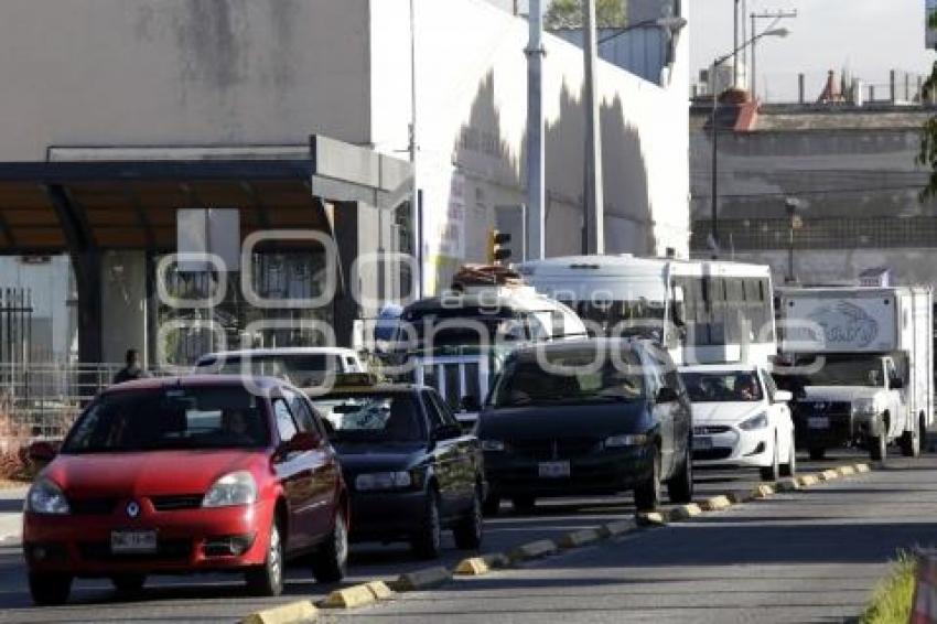 PAVIMENTACION HEROES DE NACOZARI . TRAFICO