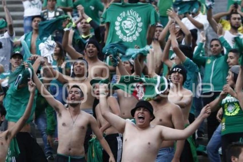 FÚTBOL . CLUB PUEBLA VS LEÓN