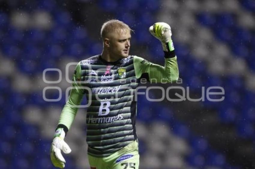 FÚTBOL . CLUB PUEBLA VS LEÓN