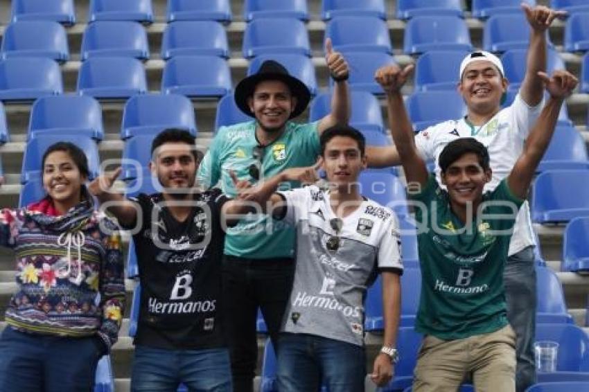 FÚTBOL . CLUB PUEBLA VS LEÓN