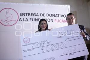 ENTREGA DONATIVO FUNDACIÓN FUCAMM