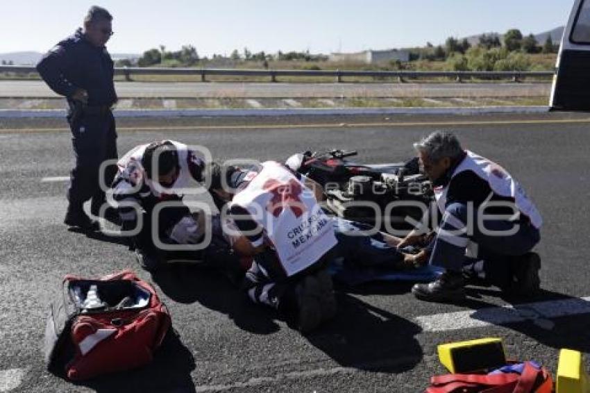 NOTA ROJA . ACCIDENTE EN ATLIXCAYOTL