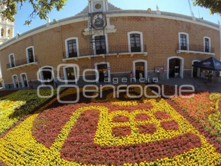 ATLIXCO . TAPETE MONUMENTAL