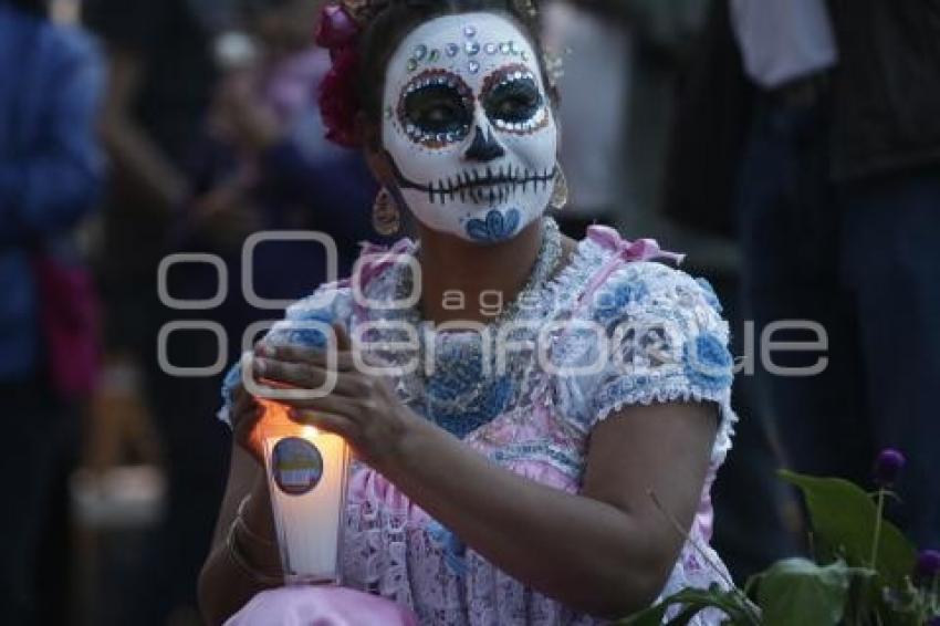 BARRIO DEL ARTISTA. CATRINAS INDÍGENAS