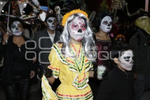 COLECTIVO TAMALISTAS. DESFILE DE MOJIGANGAS