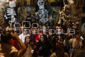 COLECTIVO TAMALISTAS. DESFILE DE MOJIGANGAS