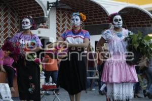 BARRIO DEL ARTISTA. CATRINAS INDÍGENAS