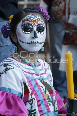 BARRIO DEL ARTISTA. CATRINAS INDÍGENAS