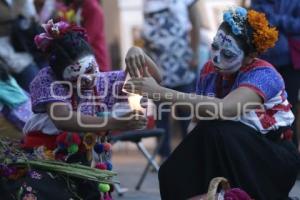 BARRIO DEL ARTISTA. CATRINAS INDÍGENAS