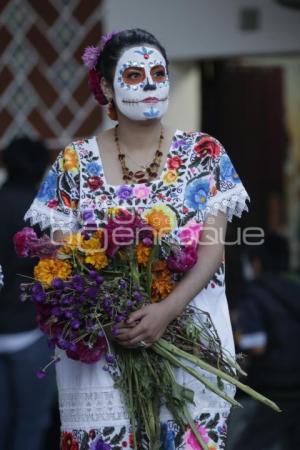 BARRIO DEL ARTISTA. CATRINAS INDÍGENAS