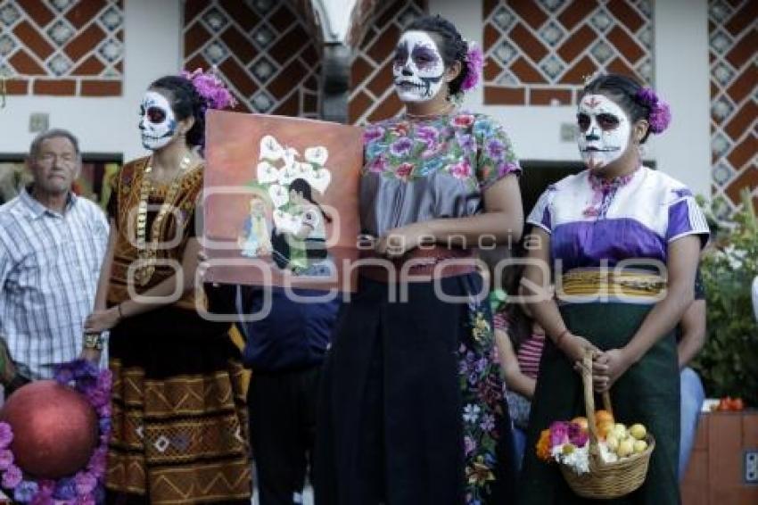 BARRIO DEL ARTISTA. CATRINAS INDÍGENAS