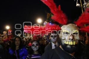 COLECTIVO TAMALISTAS. DESFILE DE MOJIGANGAS