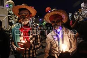 COLECTIVO TAMALISTAS. DESFILE DE MOJIGANGAS