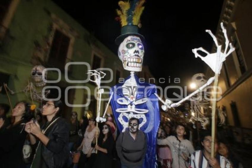 COLECTIVO TAMALISTAS. DESFILE DE MOJIGANGAS