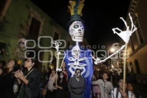 COLECTIVO TAMALISTAS. DESFILE DE MOJIGANGAS