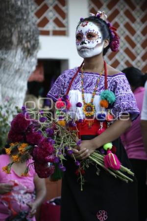 BARRIO DEL ARTISTA. CATRINAS INDÍGENAS