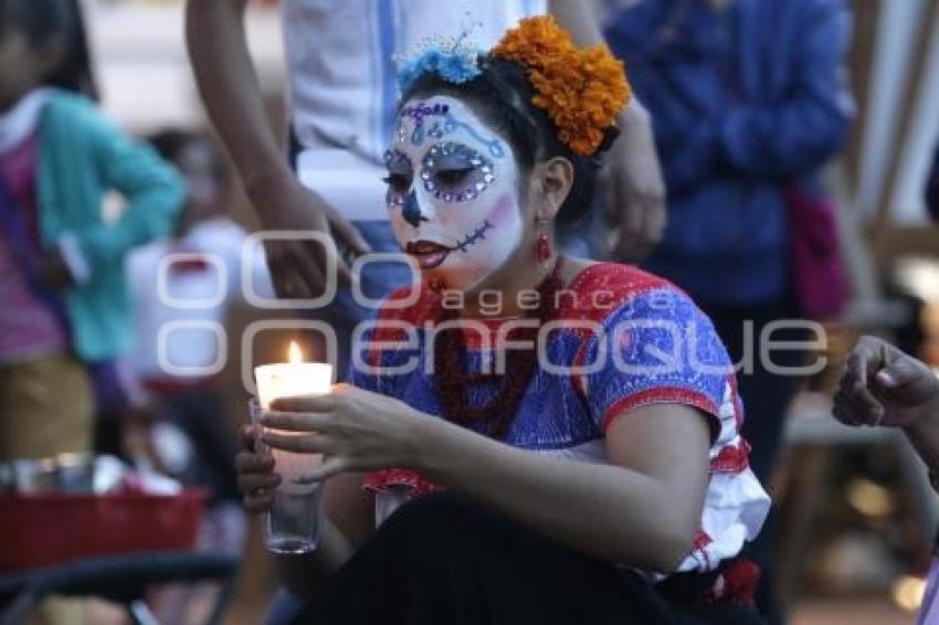 BARRIO DEL ARTISTA. CATRINAS INDÍGENAS