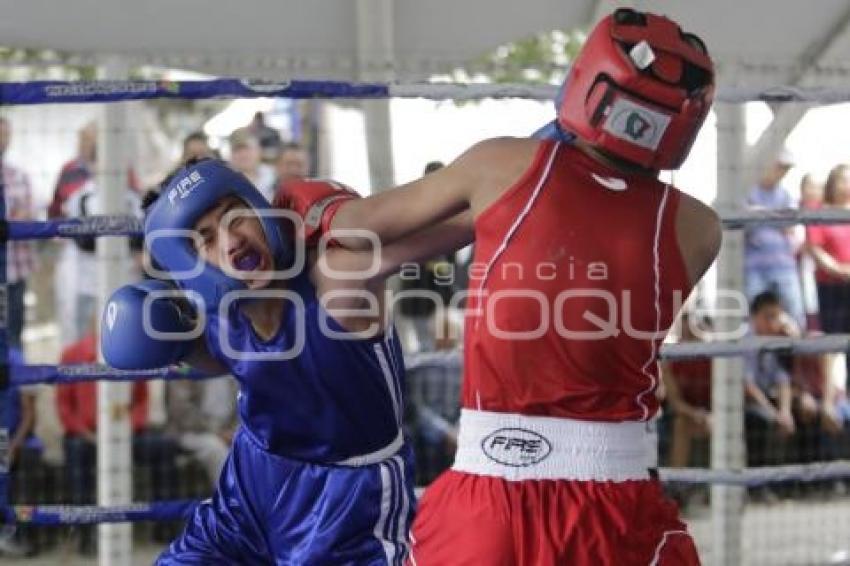 BOXEO . TORNEO DE LOS BARRIOS