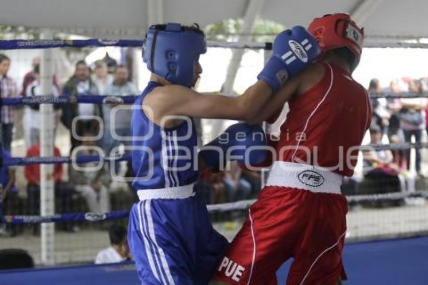 BOXEO . TORNEO DE LOS BARRIOS