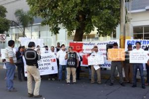 MANIFESTACIÓN EX BURÓCRATAS