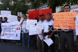 MANIFESTACIÓN EX BURÓCRATAS