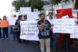 MANIFESTACIÓN EX BURÓCRATAS