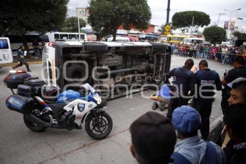 ATROPELLADO POR TRANSPORTE PÚBLICO