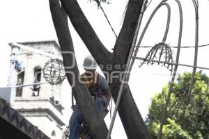 ADORNOS NAVIDEÑOS .  CENTRO HISTÓRICO