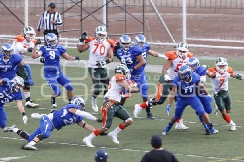 FÚTBOL AMERICANO . BORREGOS PUE VS AZTECAS UDLAP