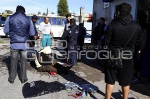 LADRÓN GOLPEADO POR VECINOS