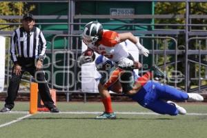 FÚTBOL AMERICANO . BORREGOS PUE VS AZTECAS UDLAP