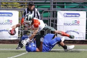 FÚTBOL AMERICANO . BORREGOS PUE VS AZTECAS UDLAP