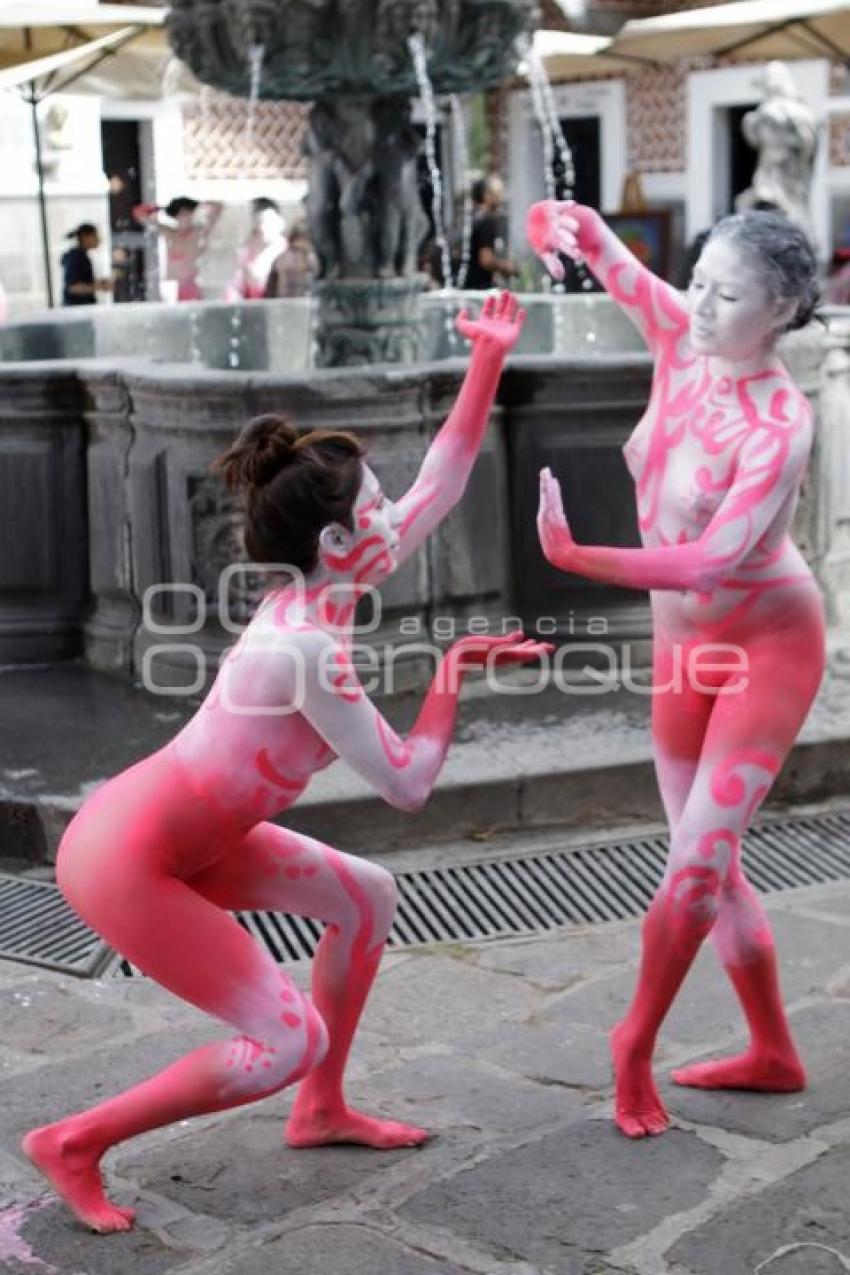 BARRIO DEL ARTISTA. BODY PAINT