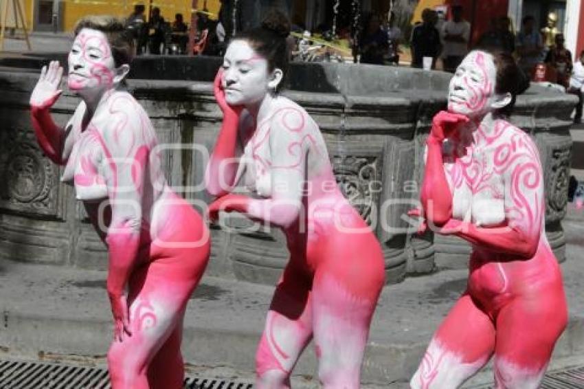 BARRIO DEL ARTISTA. BODY PAINT